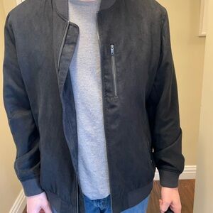 Alfani Charcoal Bomber Jacket